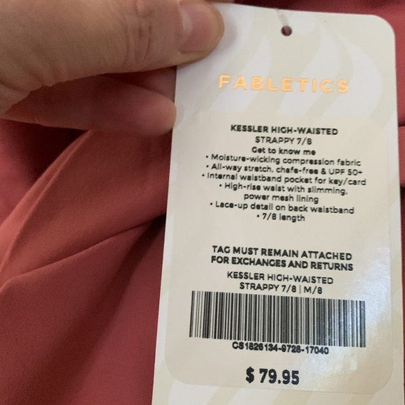 Fabletic, rustí color leggings M - Picture 4 of 4